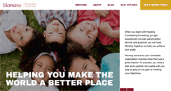Desktop Screenshot of hopkinsfundraising.com